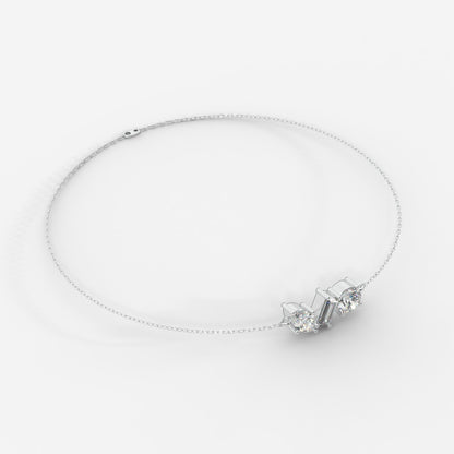 Orion Three-Stone Diamond Bracelet