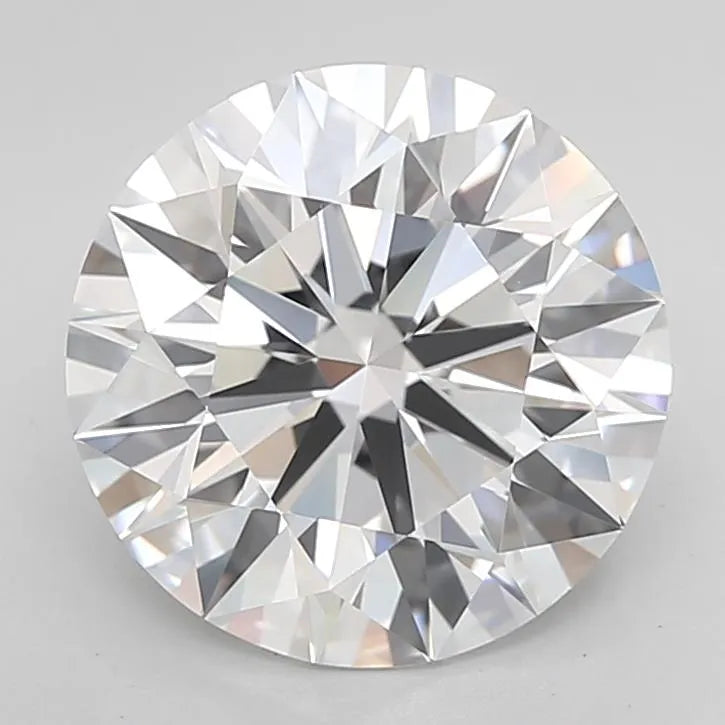 3.89ct Round Lab Grown Diamond (Colour D, Clarity IF, Cut ID, IGI Certified)
