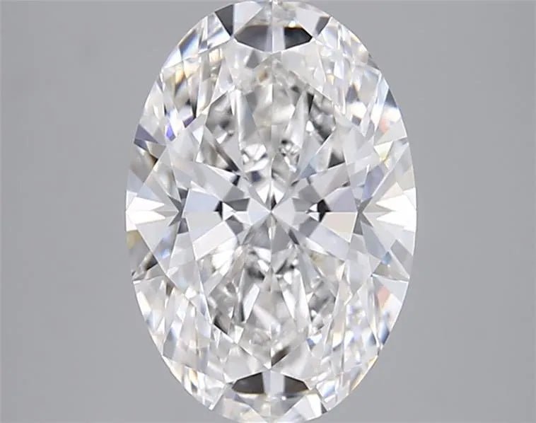 3.01ct Oval Lab Grown Diamond (Colour G, Clarity VVS1, IGI Certified)