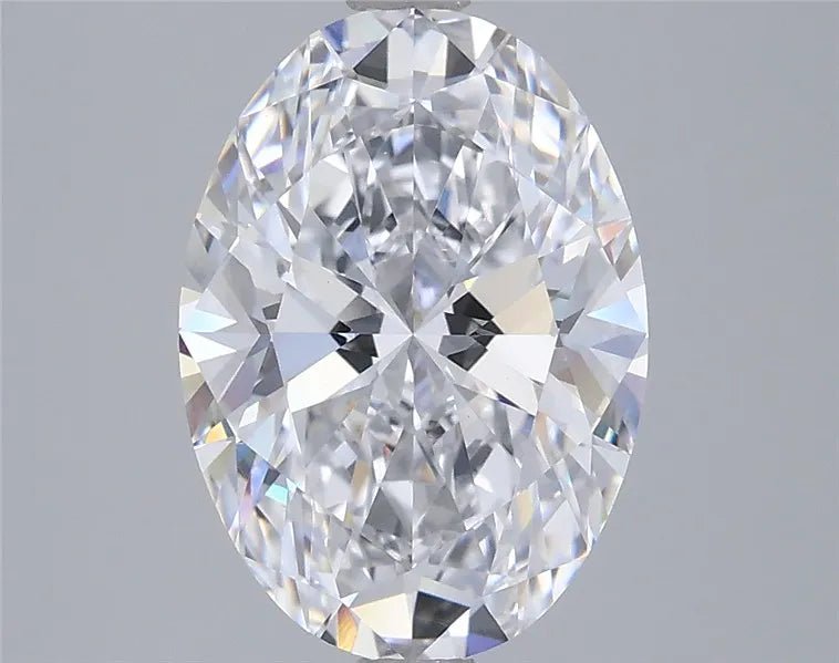3.18ct Oval Lab Grown Diamond (Colour E, Clarity VVS2, IGI Certified)