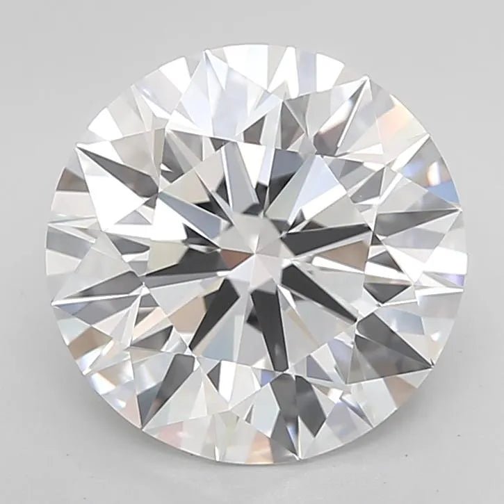 3.89ct Round Lab Grown Diamond (Colour D, Clarity IF, Cut ID, IGI Certified)