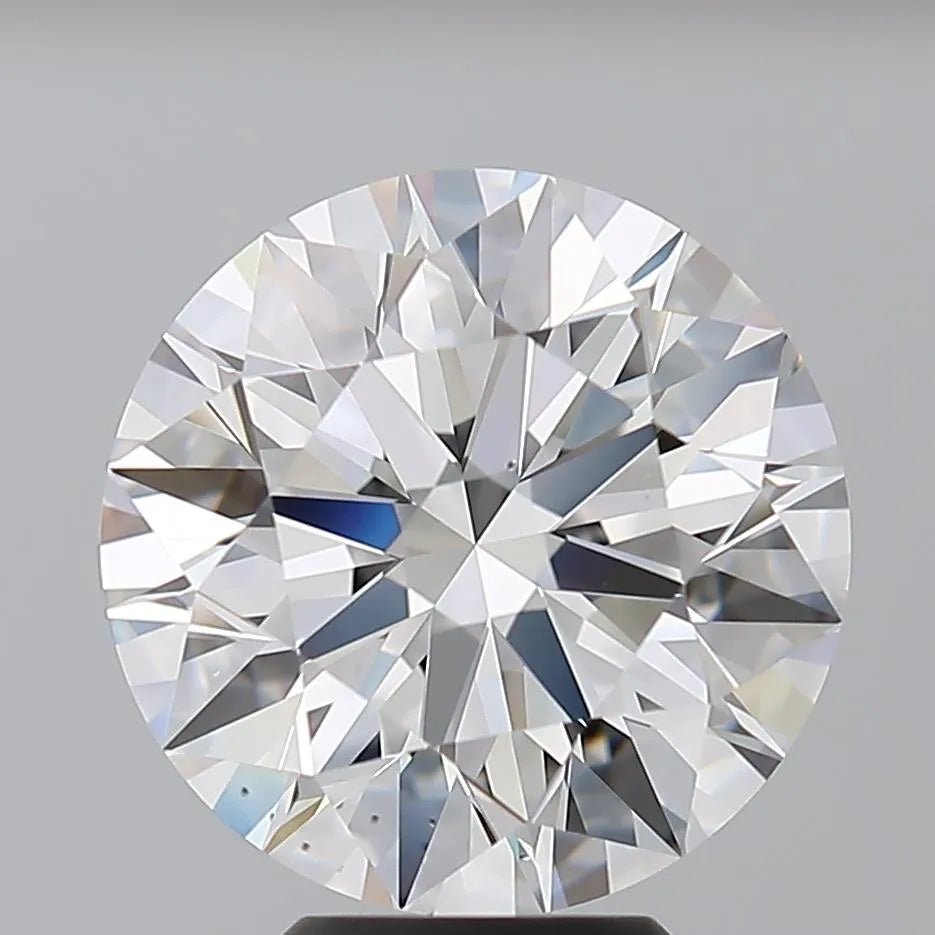 5.41ct Round Natural Diamond (Colour F, Clarity VS2, Cut EX, GIA Certified)