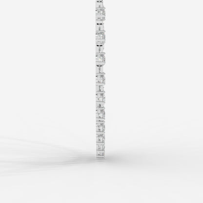 Miraya Floating Diamond Tennis Necklace – 16"