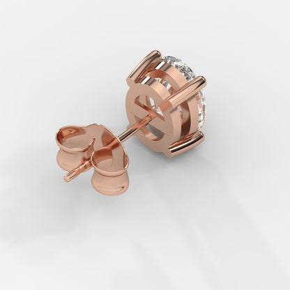 Kate Diamond Stud Earrings – Oval