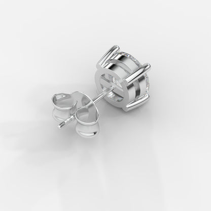 Kate Diamond Stud Earrings – Round