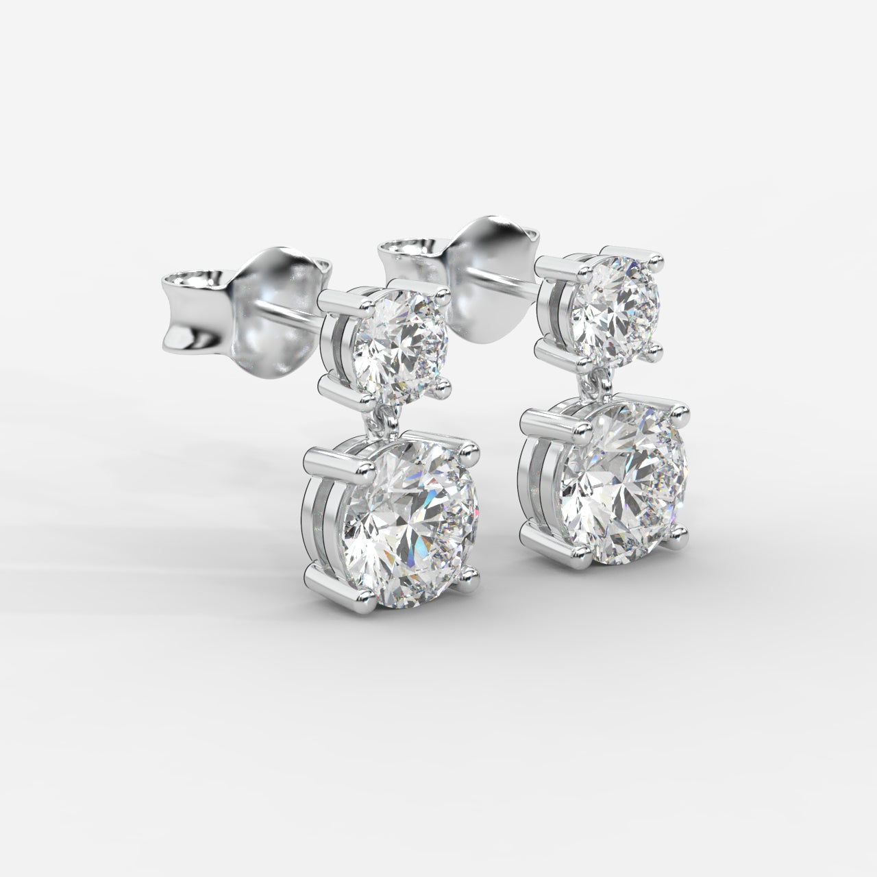 Luna Drop Earrings – Round and Round