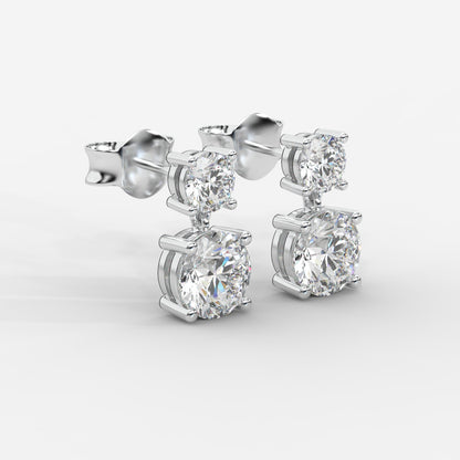 Luna Drop Earrings – Round and Round