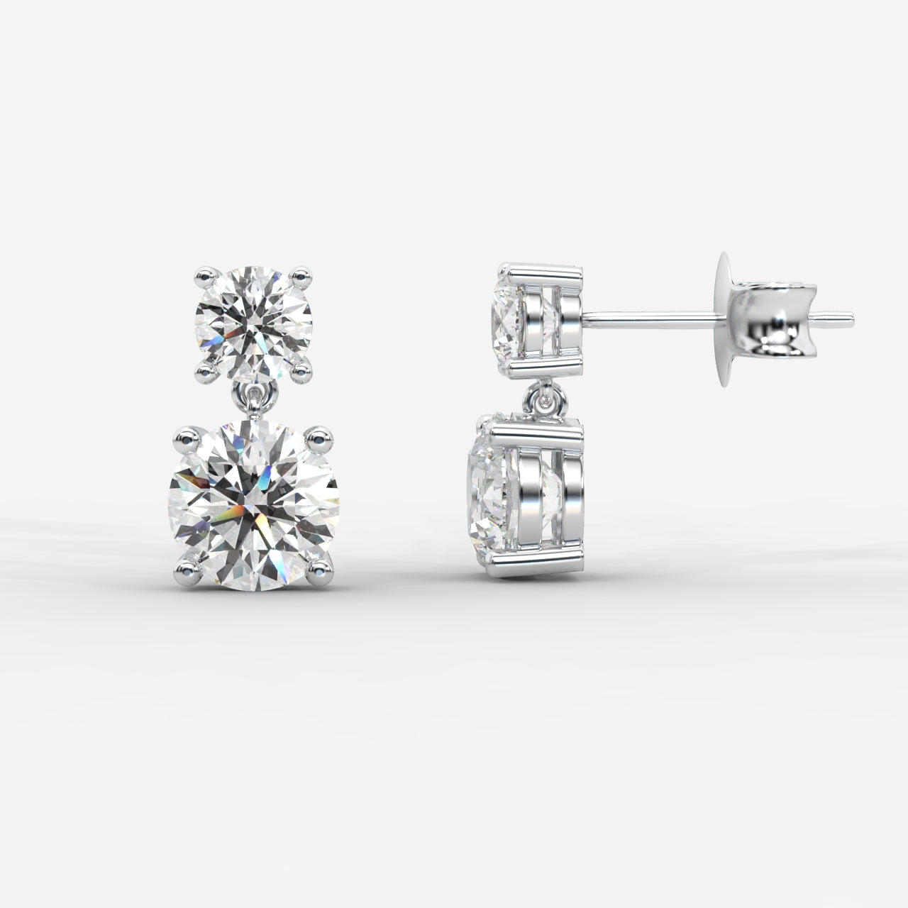 Luna Drop Earrings – Round and Round