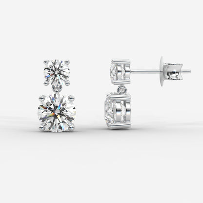 Luna Drop Earrings – Round and Round