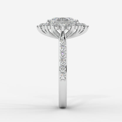 Anastasia Diamond Cluster Ring - Oval