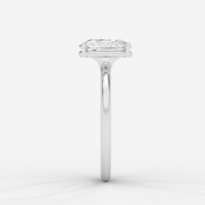 Aria Brilliant Diamond Solitaire Ring - Oval