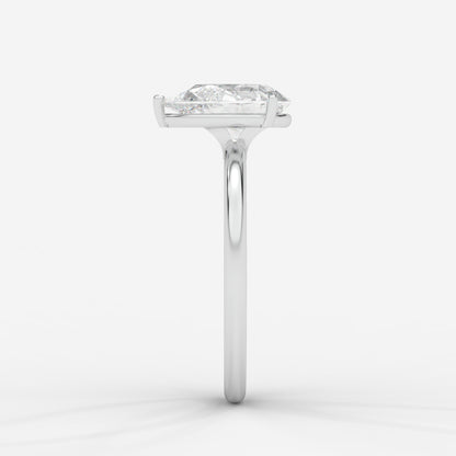 Aria Brilliant Diamond Solitaire Ring - Pear