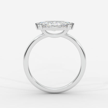 Aria Brilliant East West Solitaire Ring - Marquise