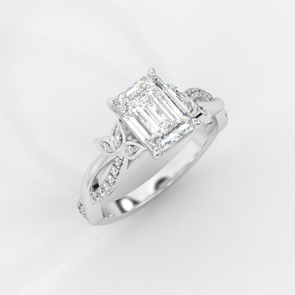 Ivy Vine Ring - Emerald