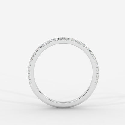 Alice Half Eternity Band - Round