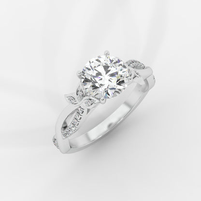 Ivy Vine Ring - Round