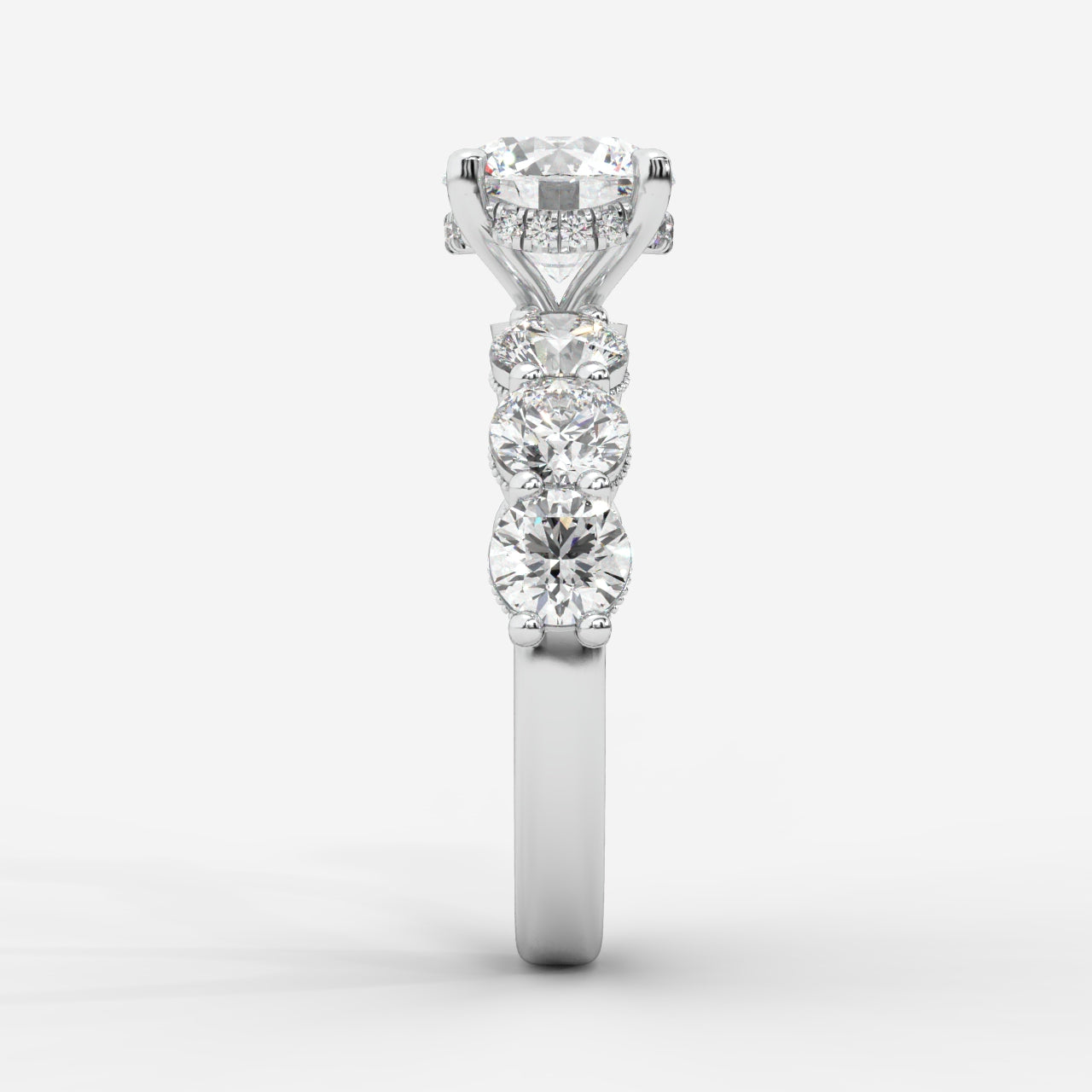 Elizabeth Vintage Ring - Round