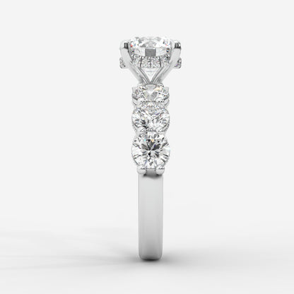 Elizabeth Vintage Ring - Round