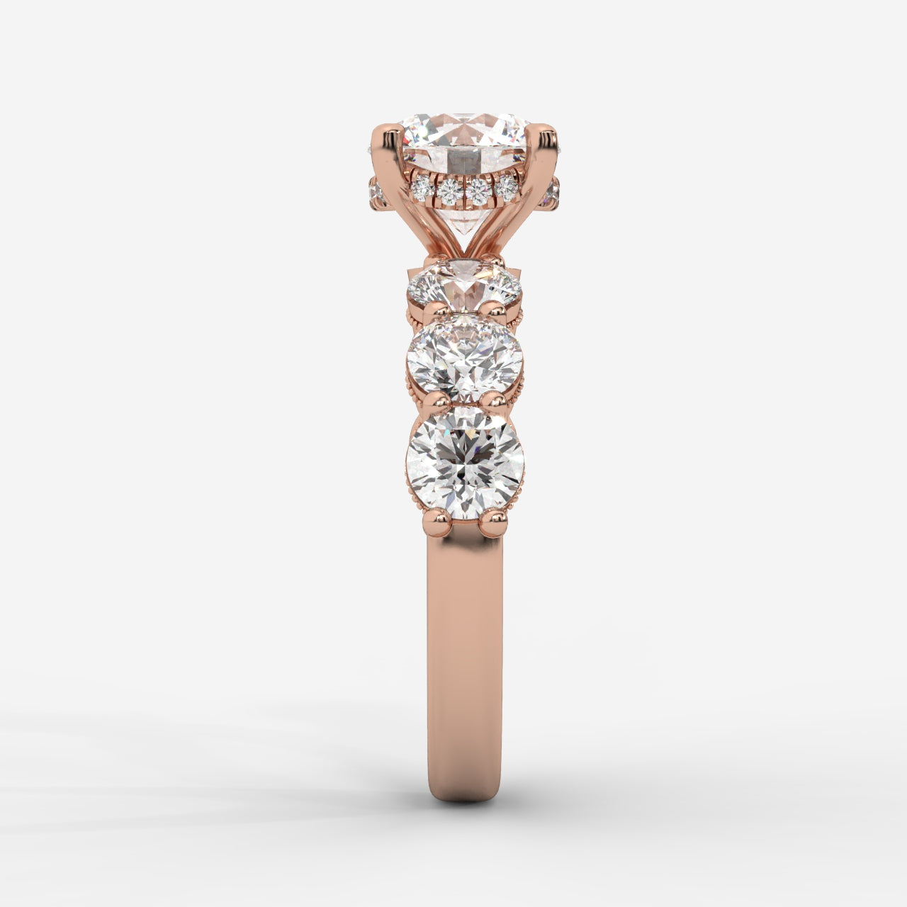 Elizabeth Vintage Ring - Round