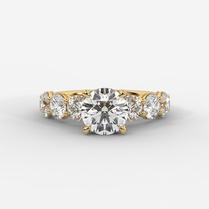 Elizabeth Vintage Ring - Round