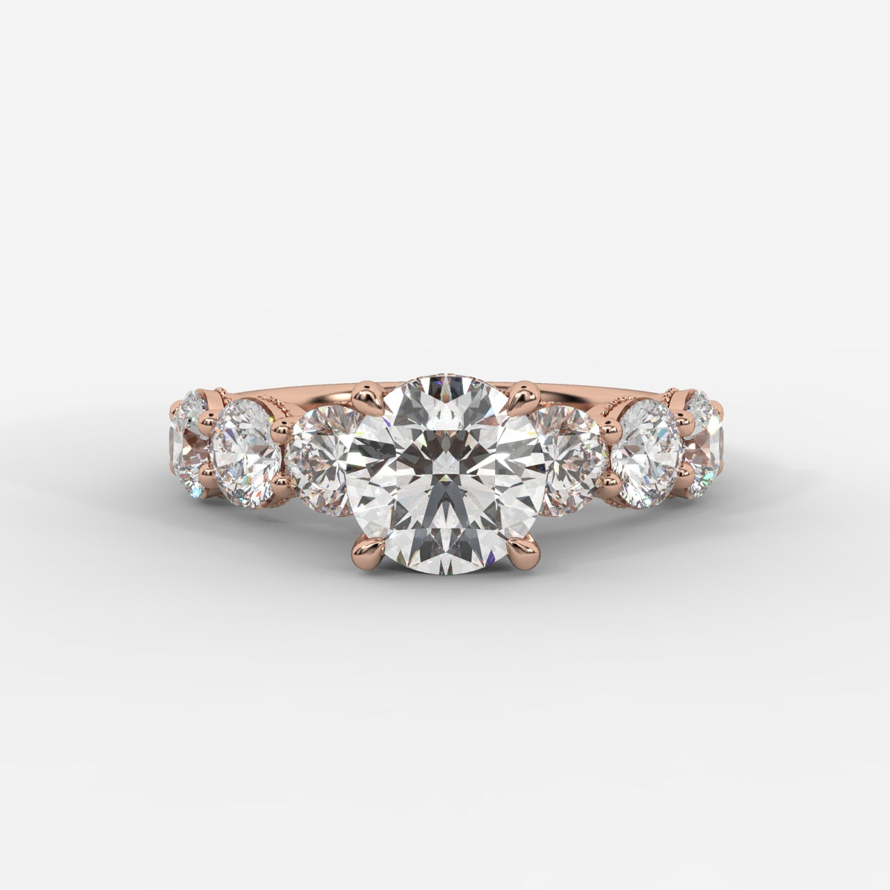 Elizabeth Vintage Ring - Round