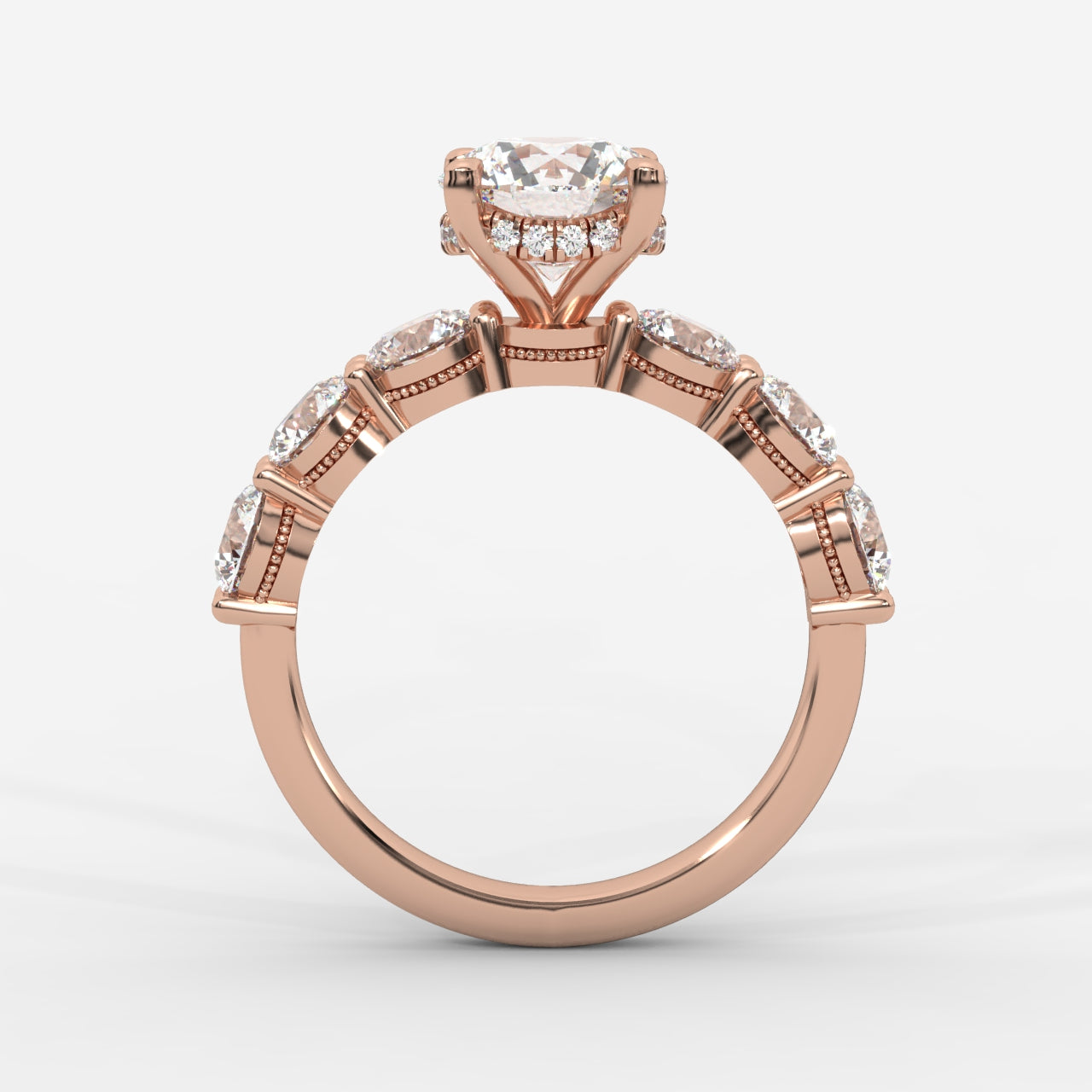 Elizabeth Vintage Ring - Round