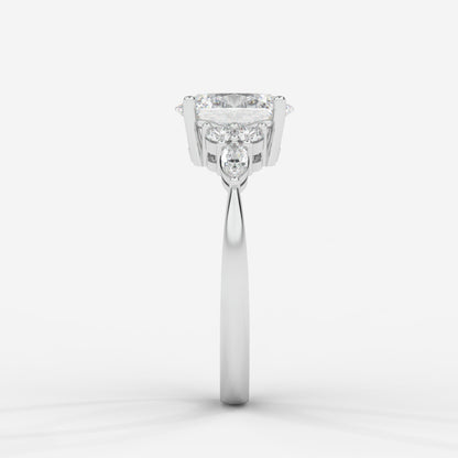 Olivia Cluster Ring - Oval