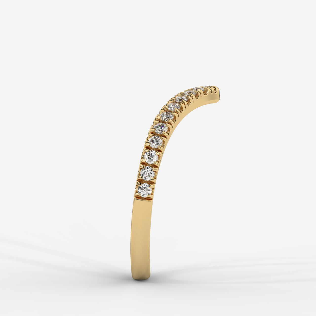 Eveline Chevron Wedding Band