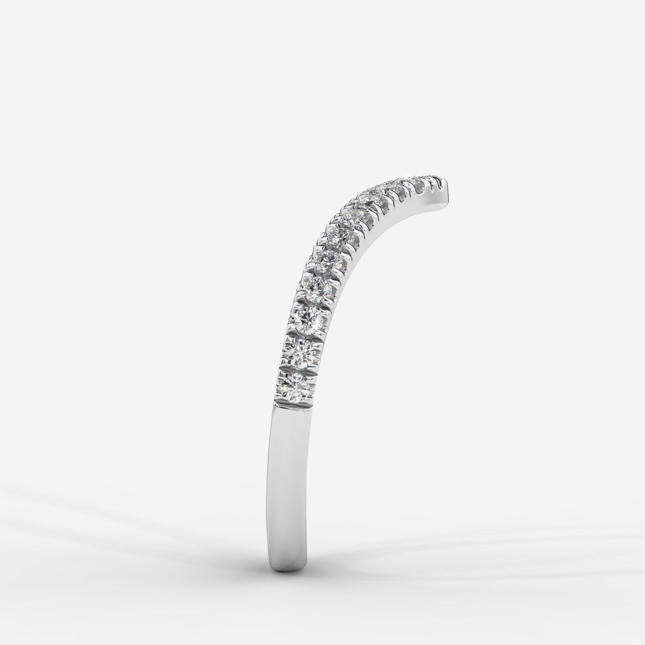 Eveline Chevron Wedding Band