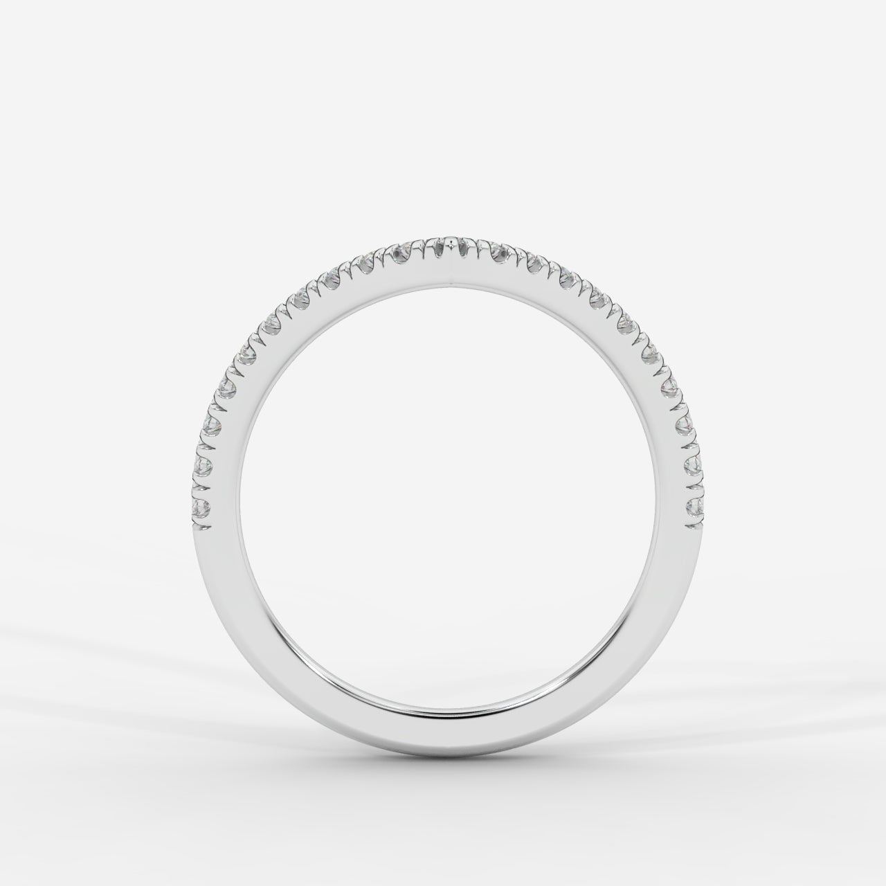 Eveline Chevron Wedding Band