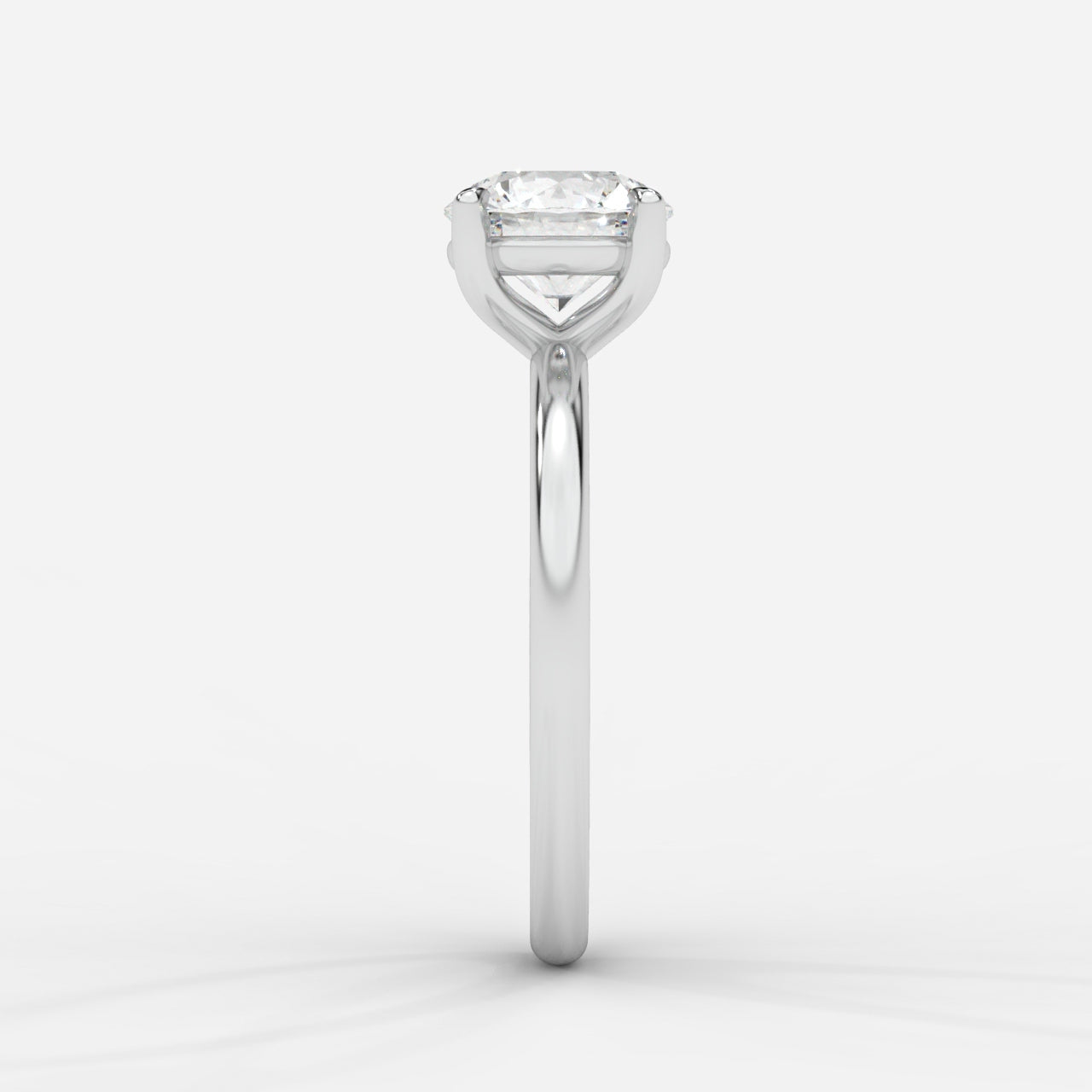 Talia Diamond Solitaire Ring - Round