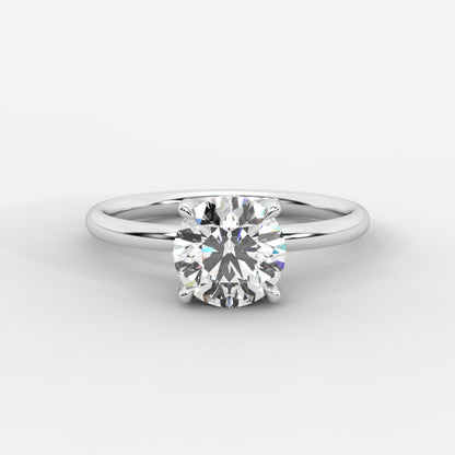 Talia Diamond Solitaire Ring - Round