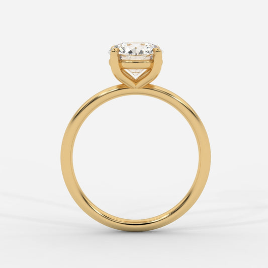 Talia Diamond Solitaire Ring - Round