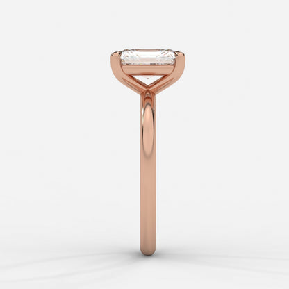 Talia Diamond Solitaire Ring - Radiant