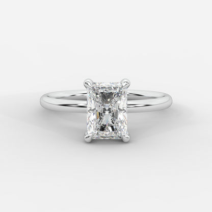 Talia Diamond Solitaire Ring - Radiant