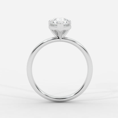 Talia Diamond Solitaire Ring - Pear
