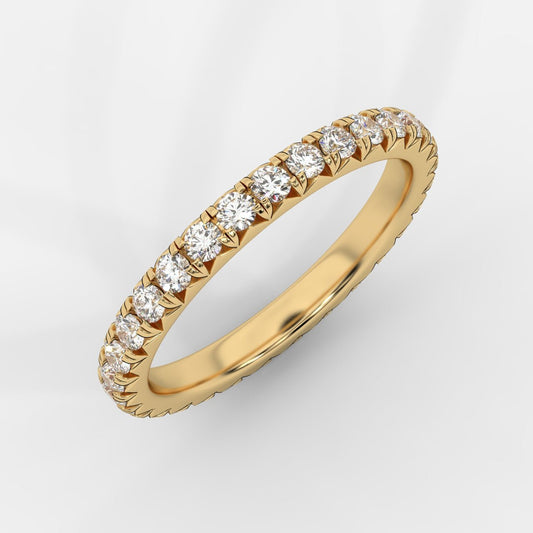 Alice Full Eternity Band - Round - AYKA JEWELS