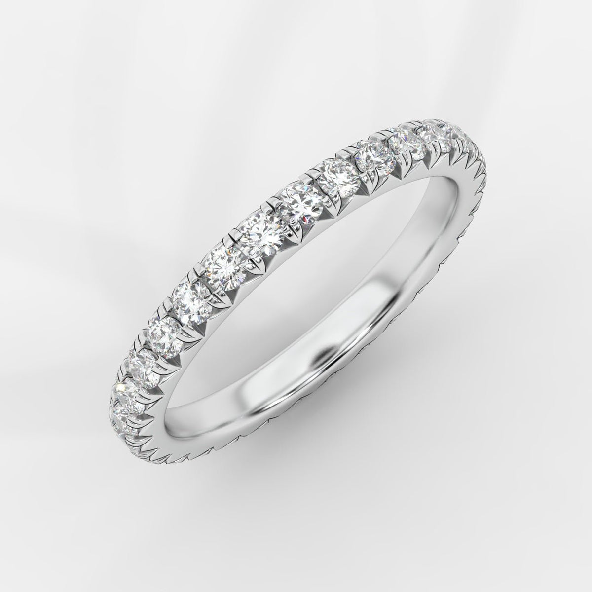 Alice Full Eternity Band - Round - AYKA JEWELS