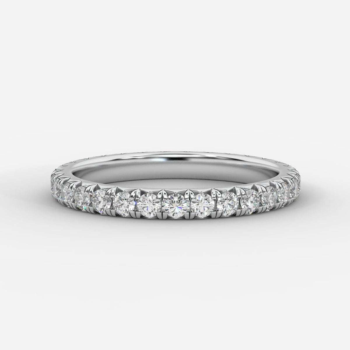 Alice Full Eternity Band - Round - AYKA JEWELS