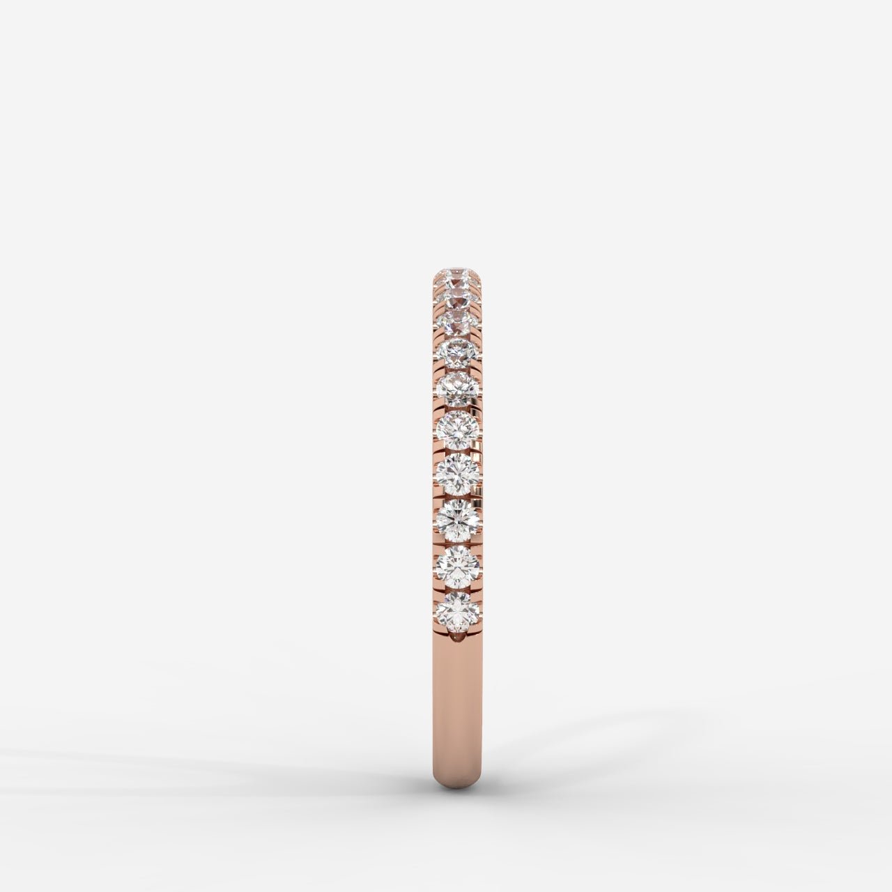 Alice Half Eternity Band - Round - AYKA JEWELS