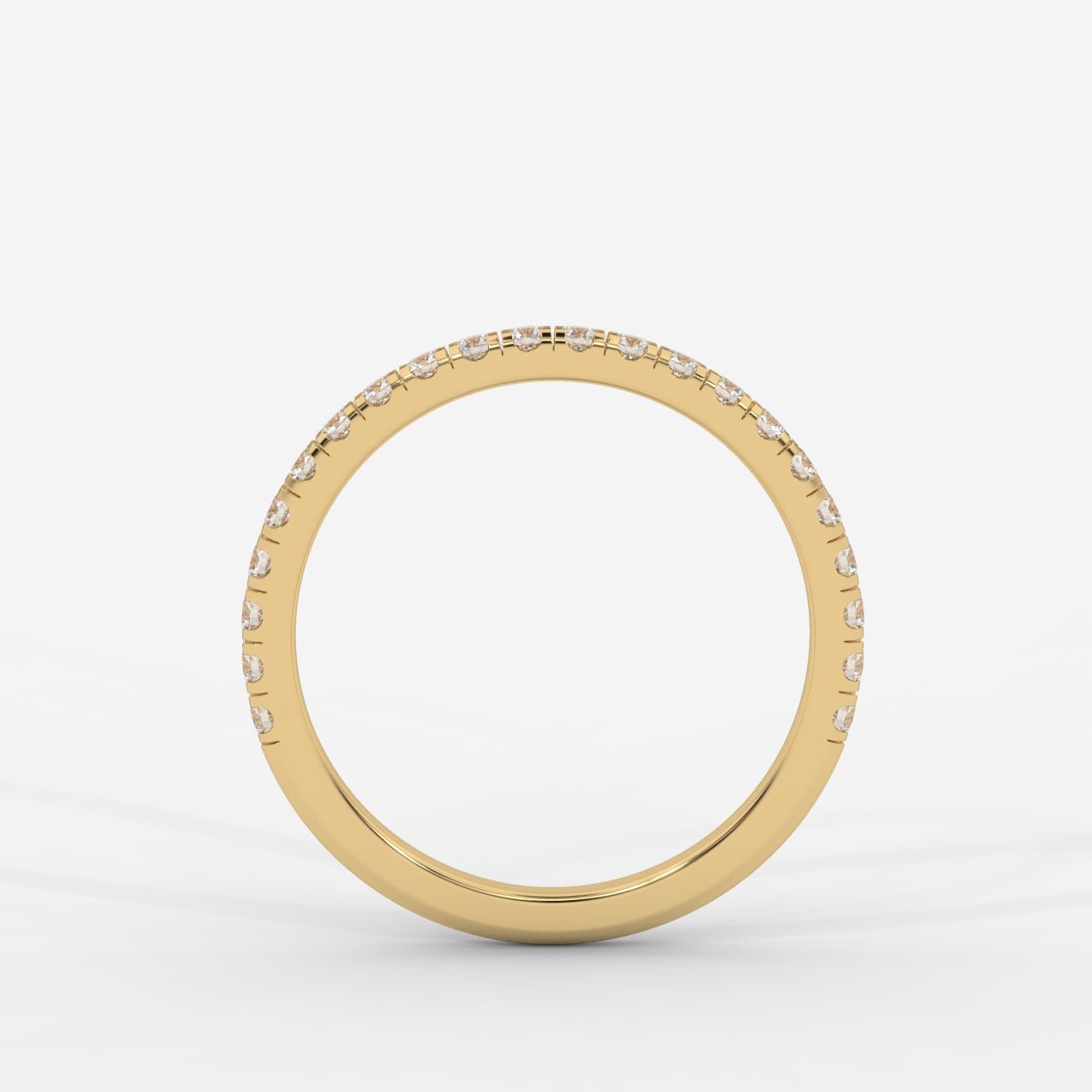 Alice Half Eternity Band - Round - AYKA JEWELS