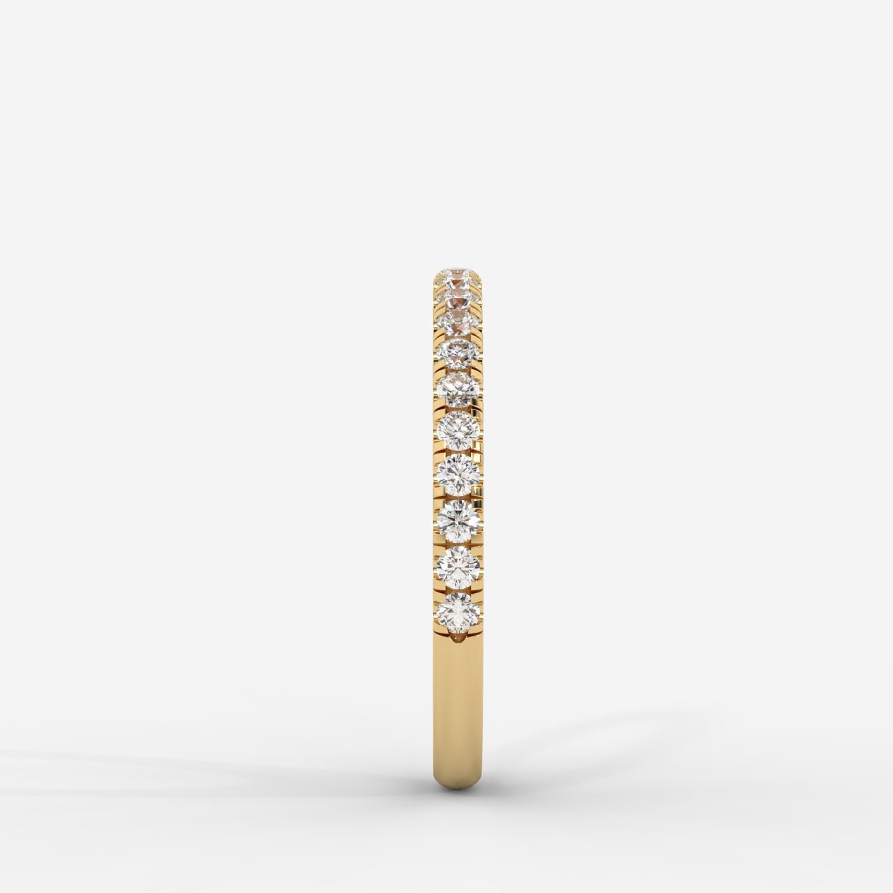 Alice Half Eternity Band - Round - AYKA JEWELS