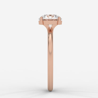 Aria Brilliant Diamond Solitaire Ring - Round - AYKA JEWELS