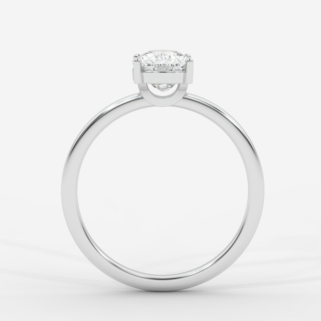 Aria Solitaire Ring - Cushion - AYKA JEWELS