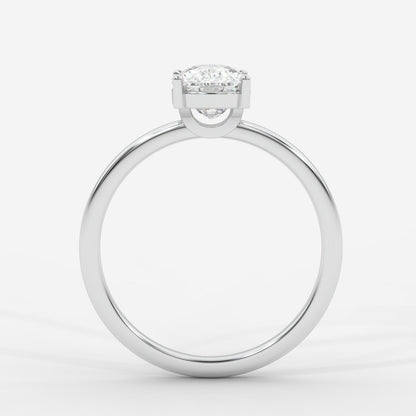 Aria Solitaire Ring - Cushion - AYKA JEWELS