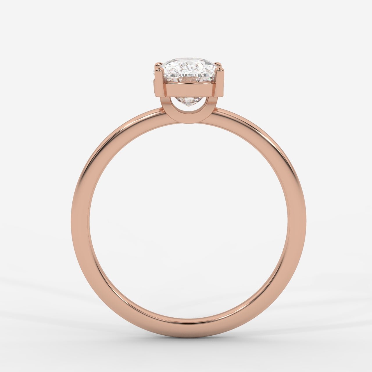 Aria Solitaire Ring - Cushion - AYKA JEWELS