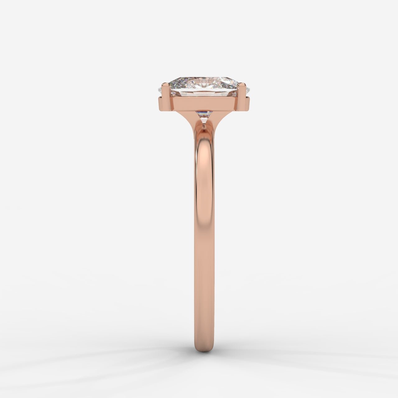 Aria Solitaire Ring - Cushion - AYKA JEWELS