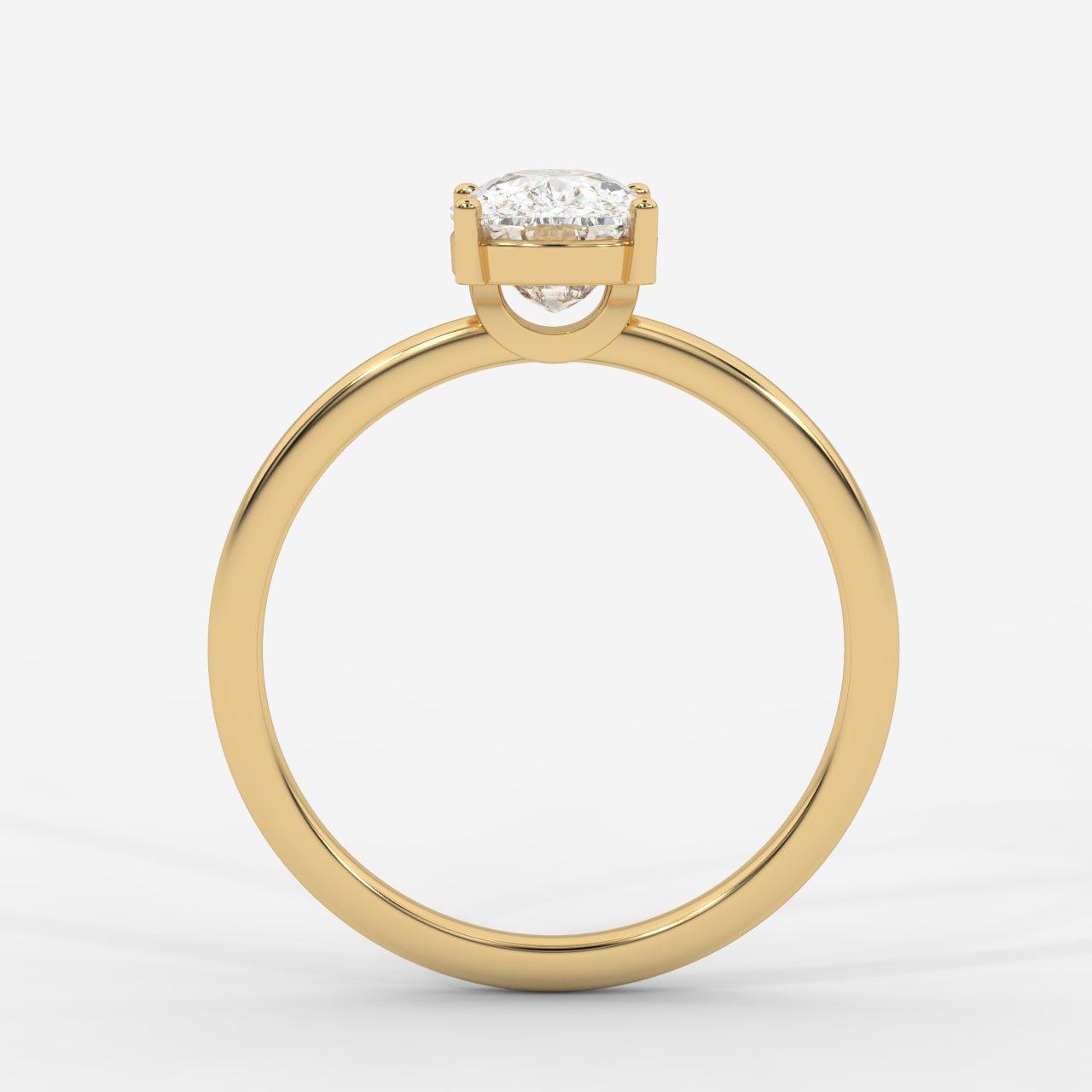 Aria Solitaire Ring - Cushion - AYKA JEWELS