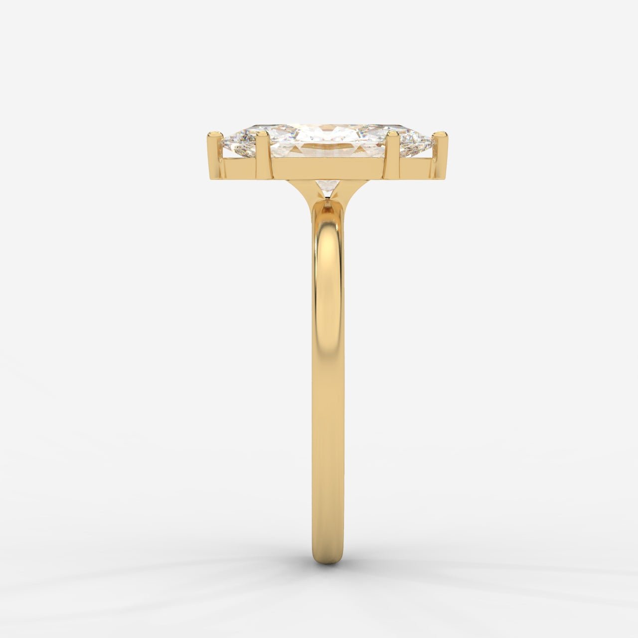 Aria Solitaire Ring - Marquise - AYKA JEWELS