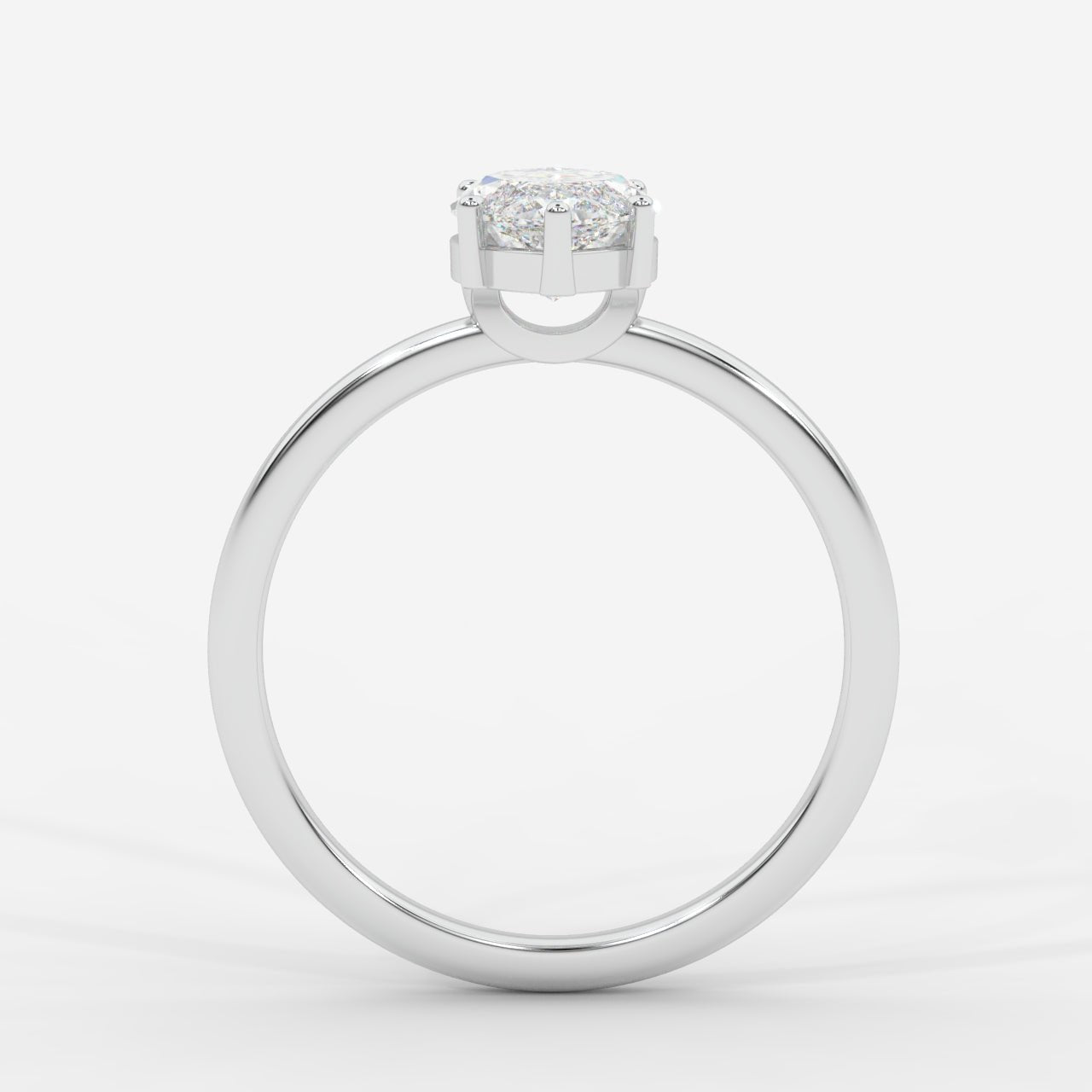 Aria Solitaire Ring - Marquise - AYKA JEWELS